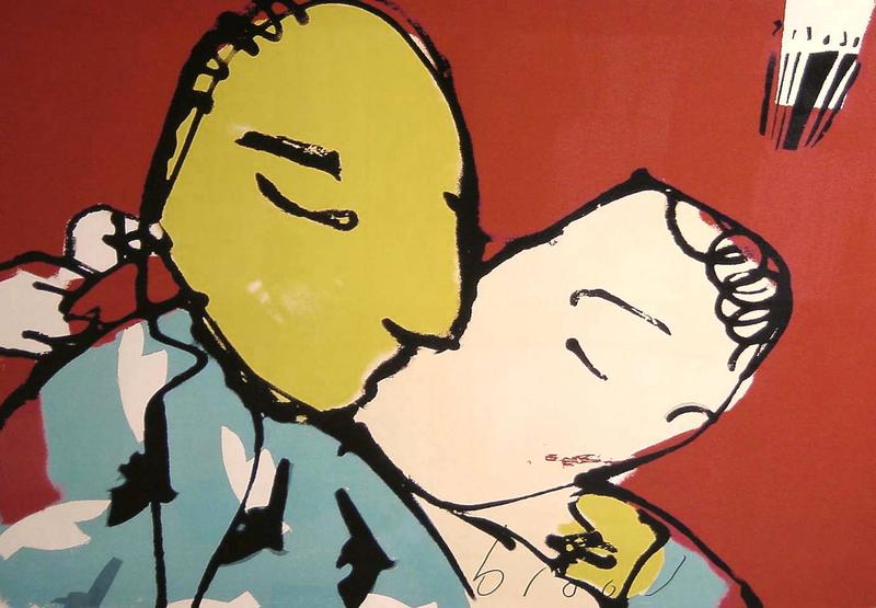 Schilderijen en zeefdrukken van Herman Brood te koop