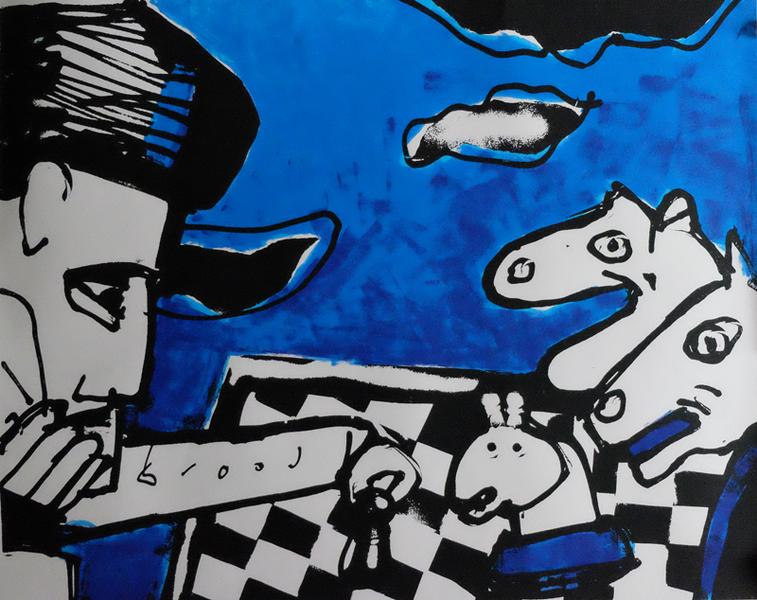 Schilderijen en zeefdrukken van Herman Brood te koop