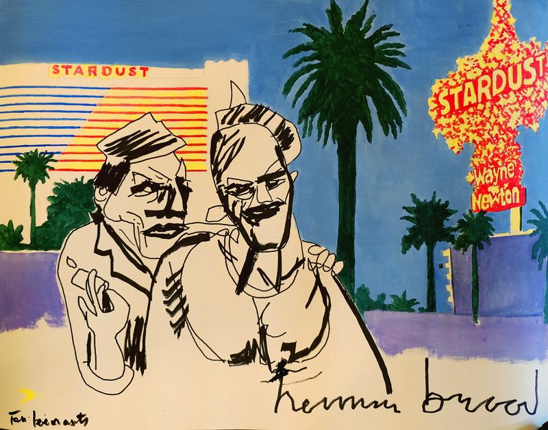 Schilderijen en zeefdrukken van Herman Brood te koop