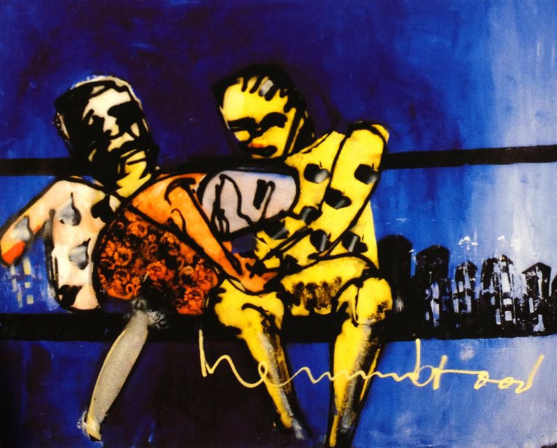 Schilderijen en zeefdrukken van Herman Brood te koop