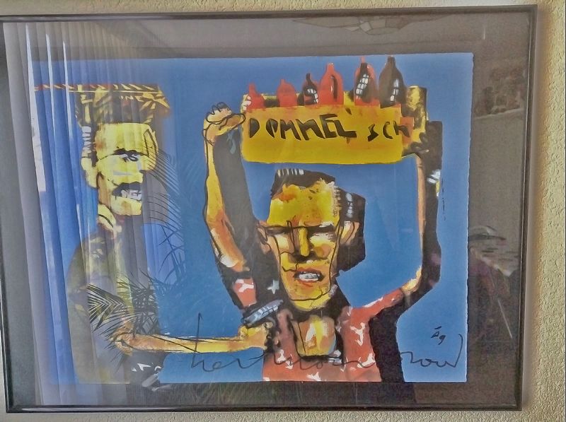 Schilderijen en zeefdrukken van Herman Brood te koop