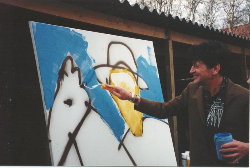 Schilderijen en zeefdrukken van Herman Brood te koop