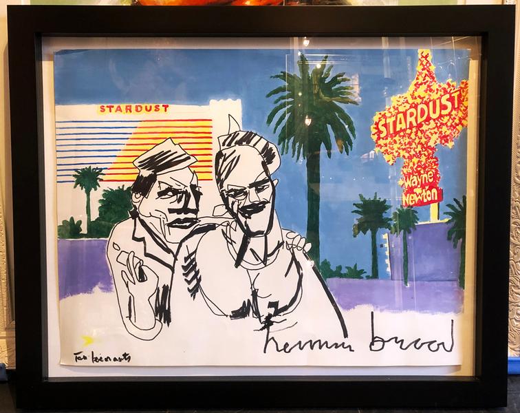 Schilderijen en zeefdrukken van Herman Brood te koop