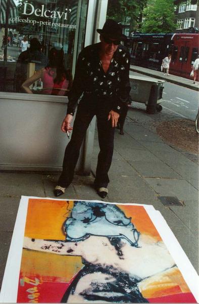 Schilderijen en zeefdrukken van Herman Brood te koop