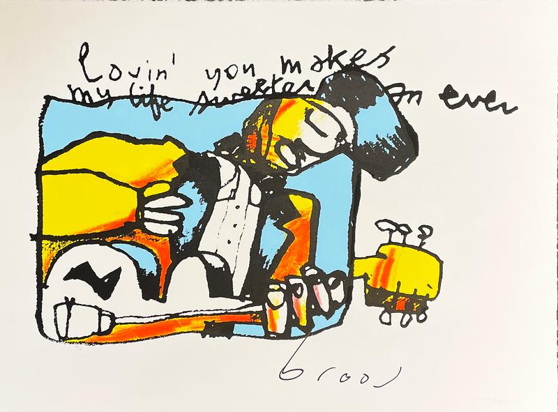 Schilderijen en zeefdrukken van Herman Brood te koop