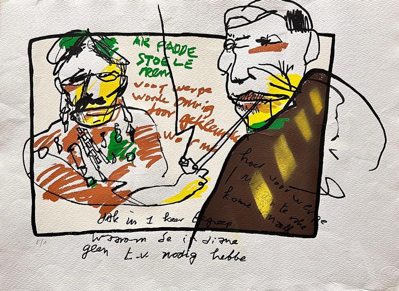 Schilderijen en zeefdrukken van Herman Brood te koop